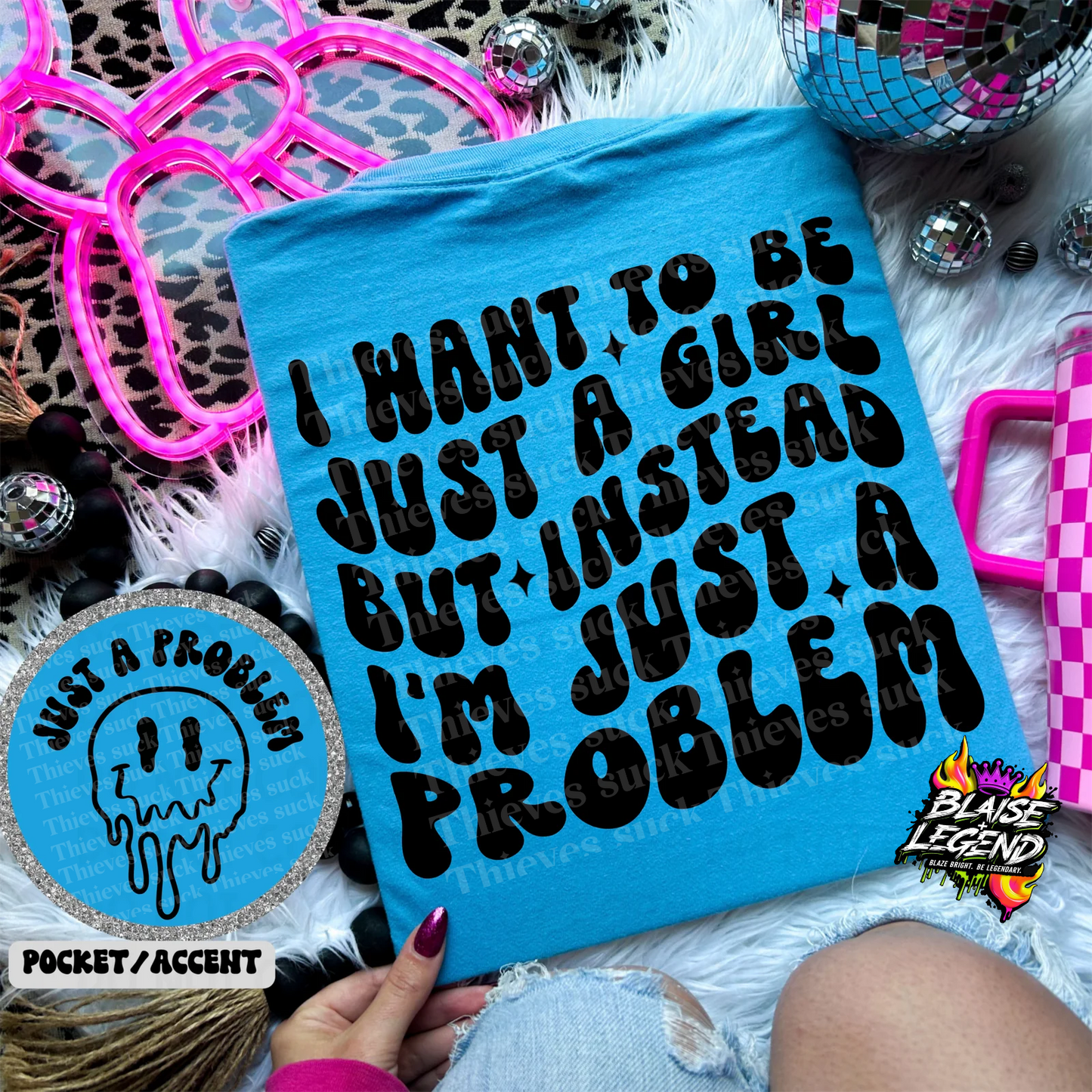 Just a Problem Shirt – Snarky & Bold Statement Tee (Limited Time Only)