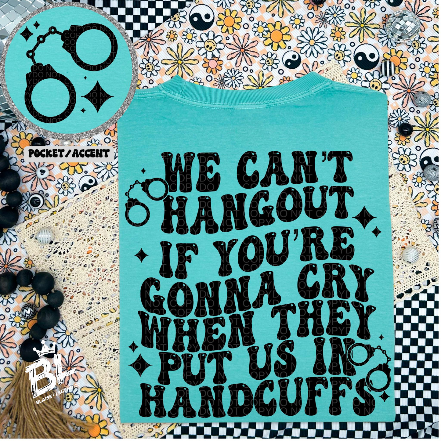 Comfort Colors "We Can’t Hangout" Tee – Bold, Edgy Graphic Statement Shirt