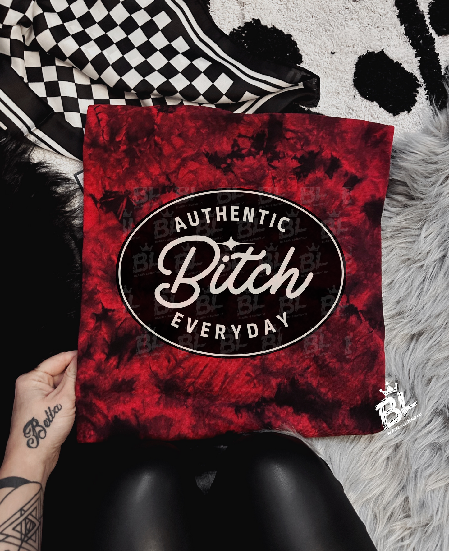 Authentic Bitch Everyday T-Shirt – Bold and Empowering Short Sleeve Tee