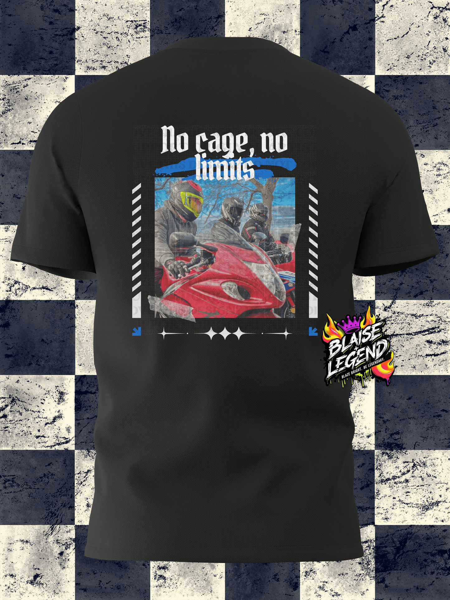 No Cages, No Limits – Custom Photo T-Shirt