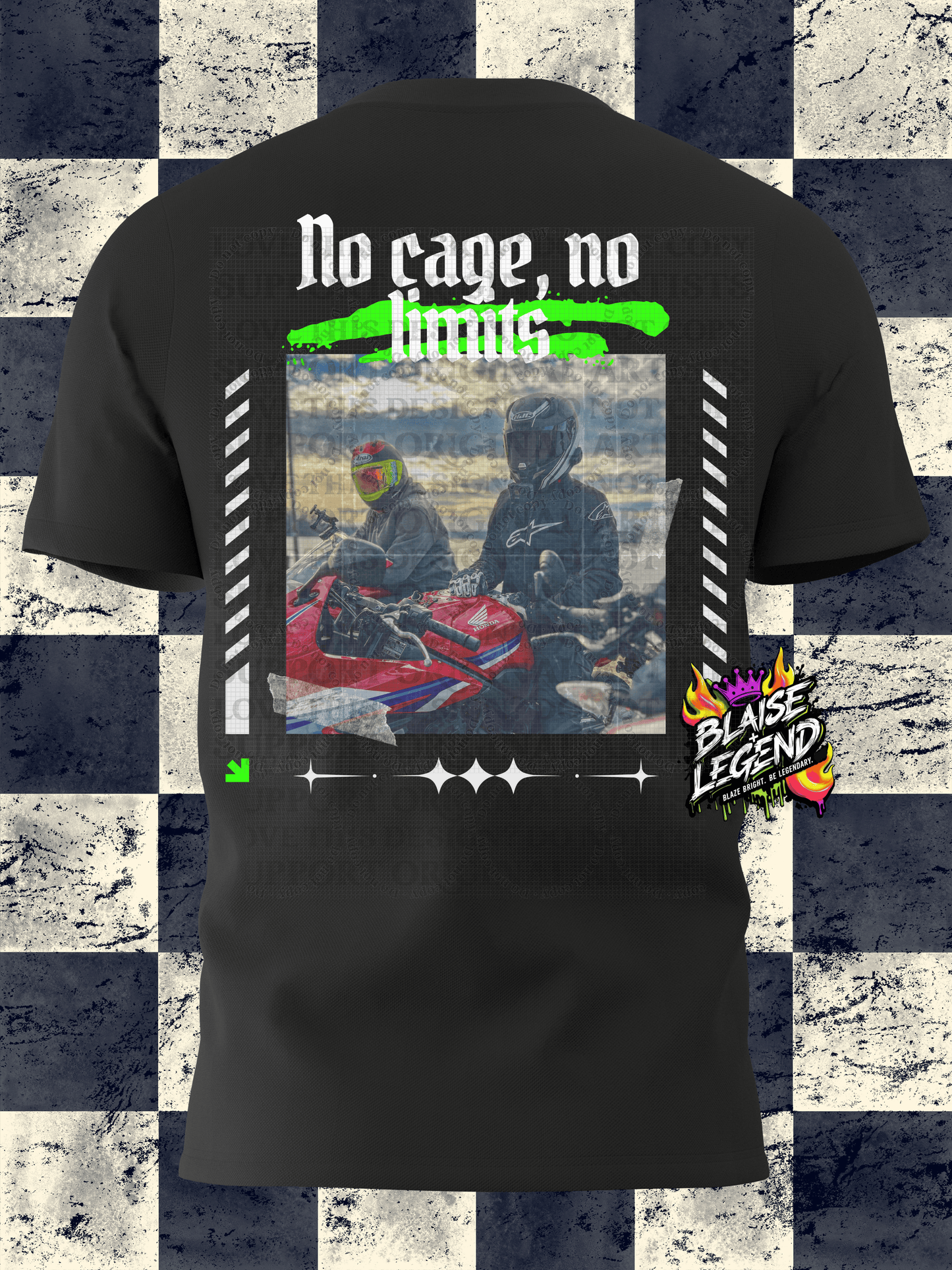 No Cages, No Limits – Custom Photo T-Shirt