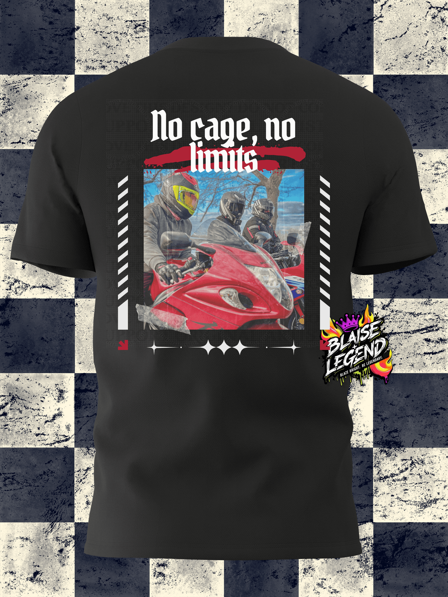 No Cages, No Limits – Custom Photo T-Shirt