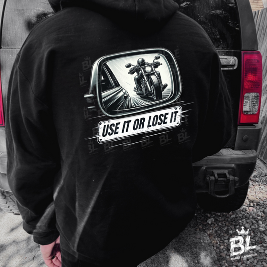 Use It or Lose It Cruiser Motorcycle Hoodie – Bold Biker Style